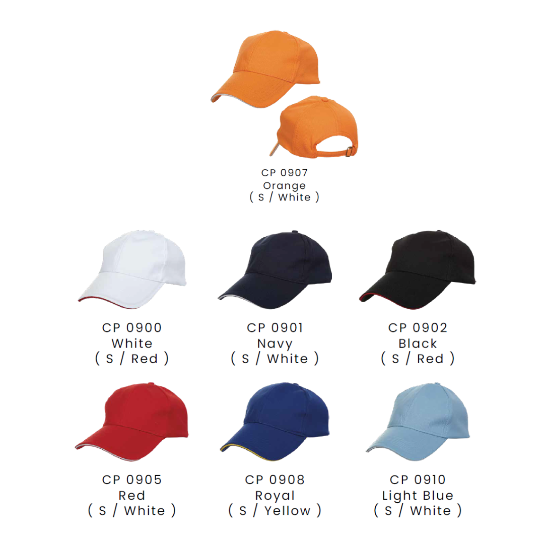 CP09 Polyester Baseball Cap (6 panels) - Image 2
