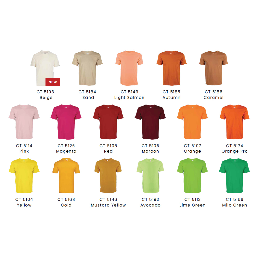 CT51 Cotton Short Sleeve T-Shirt (160gsm) - Image 3