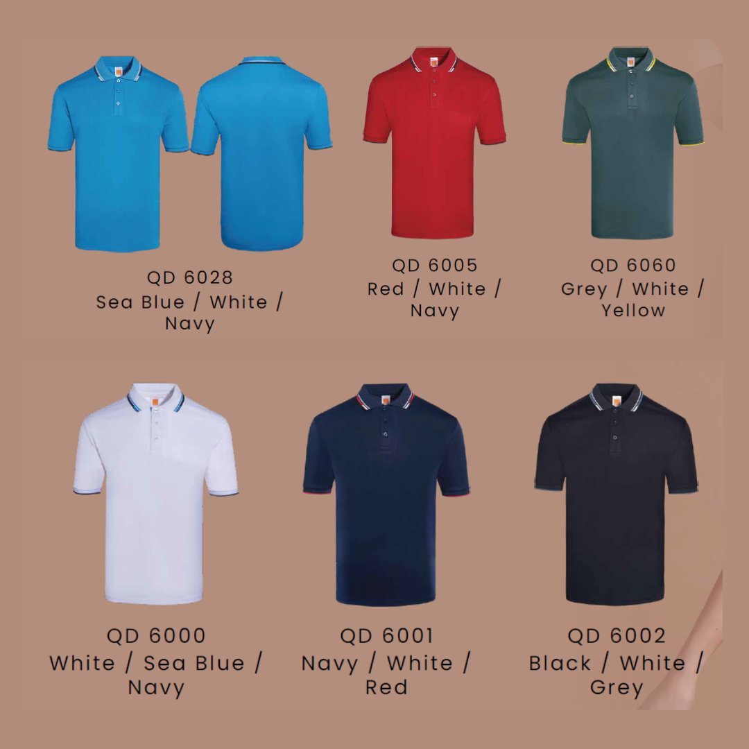 QD60 Microfibre Tipped Collar and Cuff Polo Shirt - Image 2