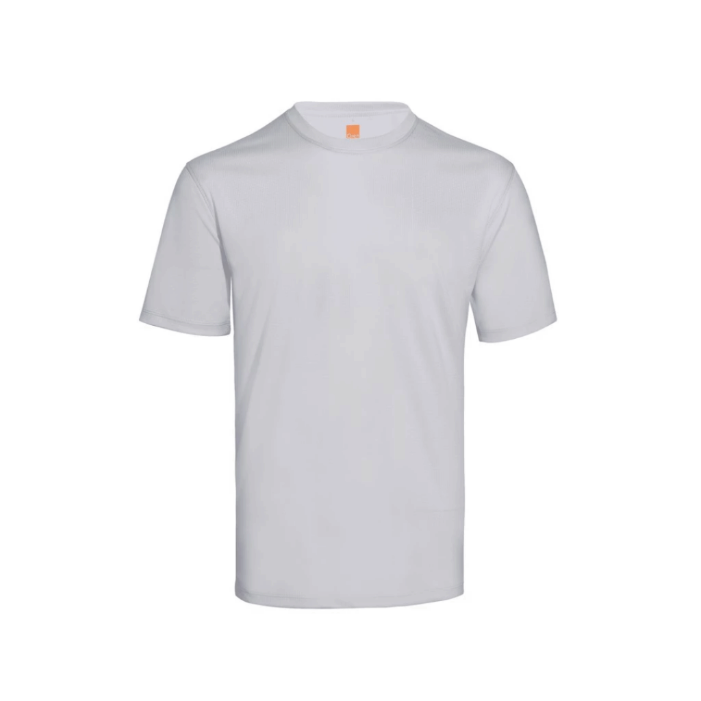 QD66 Polyester Check Jacquard AntiBAC T-Shirt